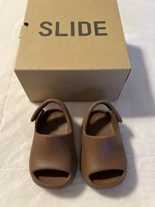Adidas Yeezy Slide Flax (Toddler - 4K) - Picture 1 of 8