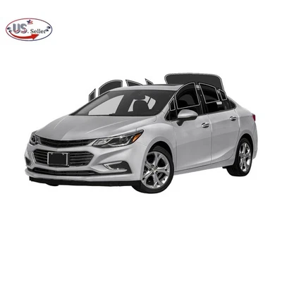 Kit de película de tinte de ventana de 2 capas precortada para Chevy Cruze 2016-2019 sedán Foto 1 de 4