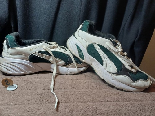 Puma Cell Viper scarpe da ginnastica uomo bianco verde (369505 01) taglia UK 9 5 EUR 44