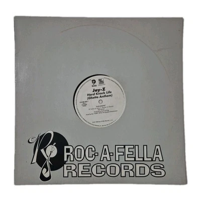JAY-Z 'Hard Knock Life (Ghetto Anthem)' 1998 Rap/Hip-Hop 12" Vinyl Single Record - Image 1 of 4
