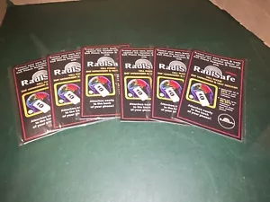 Lot de 6 autocollants anti-radiations Radisafe pour téléphones portables - Foto 1 di 5