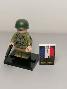 WW2 French soldier minifigure Free Force - Imagen 1 de 2
