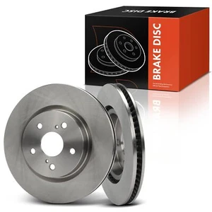 2xFront Side Disc Brake Rotors for Toyota Camry RAV4 CHR Lexus ES250/350 ES300h - Picture 1 of 8