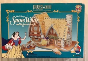 Wrebbit 3D Puzzle Schneewittchen 7 Zwerge 96 Teile Walt Disney NEU - Bild 1 von 4