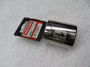 Craftsman 1/2" Drive Standard SAE Socket, 1-1/4" laser 12 pt USA NIP - PN 45905 - Picture 1 of 4