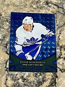 2020-21 Skybox Metal Universe Blue Spectrum Prospects Egor Korshkov #PP-30 Card