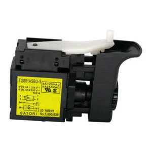 Trigger switch Fit For Hitachi DV20VB2 3/4-Inch 8.3-Amp Hammer Drill 2-Modes VSR - Picture 1 of 3