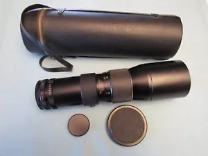 ASANUMA 400mm Telephoto Lens + Case. 1: 6.3 # 110204 M42 screw mount - Picture 1 of 6