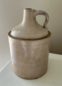 Antique Red Wing | Primitive Stoneware Whiskey Jug Light Glazed - Picture 1 of 12