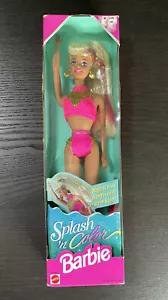 Splash 'n Color Barbie 1996 #16169 Vintage Nuovo con scatola Biondo Rosa - Foto 1 di 8