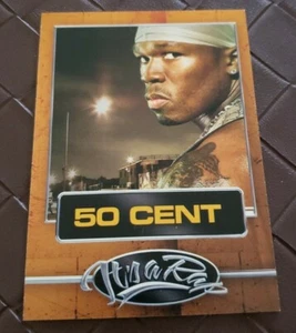 Vintage 2001 50 CENT It's a Rap Promo Rookie RC Trading Card Rapper Musician VTG - Picture 1 of 2