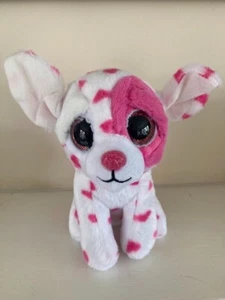 TY BEANIE BOO BEAU THE DOG 15CM NEW WITH BUT NO TAG VALENTINE'S DAY BOOS - Imagen 1 de 1