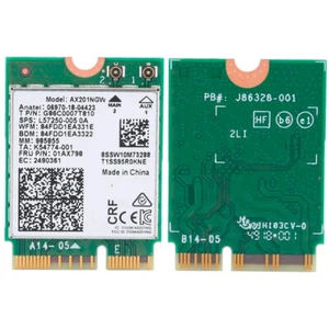 Tarjeta de Red inalámbrica Wifi para Intel AX201NGW 2974Mbps WiFi6 M.2 - Imagen 1 de 2