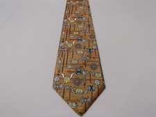 Scandinavian Nordic Norse Viking Runes Polyester Neck tie