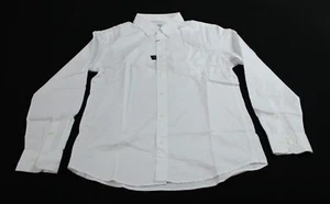 Mango Men's Long Sleeve Regular Fit Oxford Cotton Shirt AP2 White Medium NWT - Picture 1 of 3