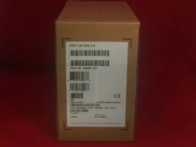 765259-B21 765864-001 765252-002 For HPE 6TB 12G SAS 7.2K 3.5" LFF 512e HDD - Bild 1 von 4
