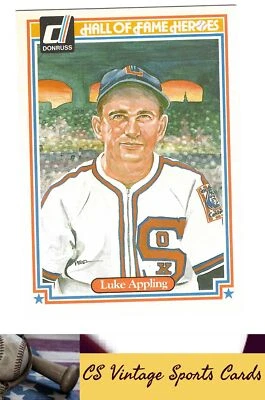 1983 Donruss Hall of Fame Heroes #8 Luke Appling - Image 1 of 2