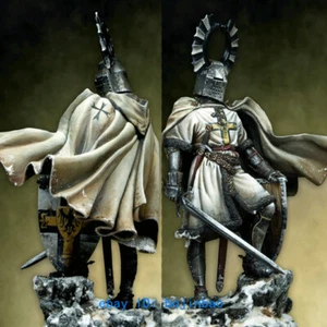 1/18 Scale 90mm Medieval Teutonic Knights Unpainted Model Kits Resin Figure New - Picture 1 of 5