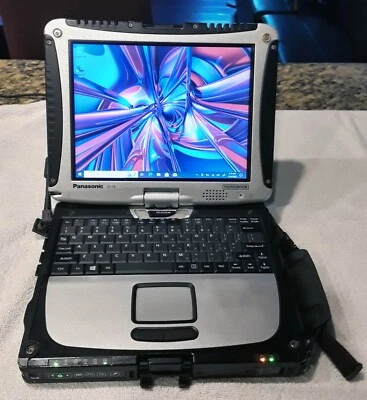 Portátil/tablet Panasonic CF-19 Toughbook MK7 2,7 GHz 8 GB RAM 256 SSD WIND10 TÁCTIL Foto 1 de 4