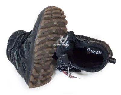 Geox J VOYAG B ABX C Hiking Boot (Toddler/Little Kid/Big Kid) Black/Grey J1367C - Image 1 of 4