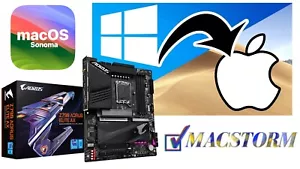 macOS Sonoma para PC Gigabyte Z790 Aorus Elite hackintosh - Imagen 1 de 16