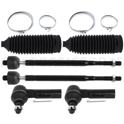 Kits de extremo de barra de amarre y fuelle de piñón delanteros para Honda Odyssey 2011-2017 6 piezas Foto 1 de 4