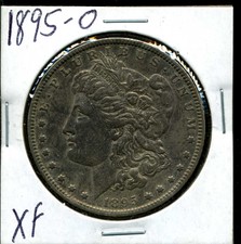 1895-O $1 Morgan Silver Dollar in XF Condition #00356