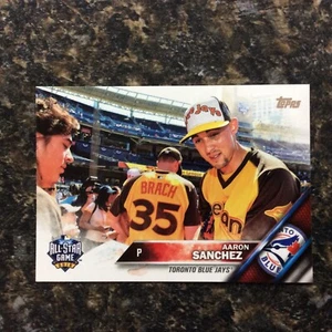 2016 Topps Update US227 Aaron Sanchez Toronto Blue Jays - Picture 1 of 2