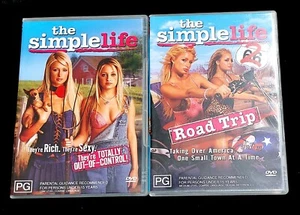 The Simple Life : Seasons 1 & 2 Road Trip starring Paris Hilton Dvds Region 4 - Picture 1 of 11
