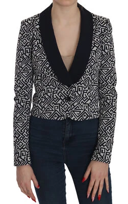 PATRIZIA PEPE Blazer Blue Single Breasted Long Sleeve Formal IT42/US8/M - Image 1 of 4
