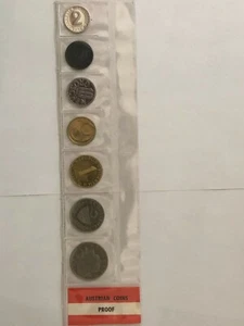 Juego de monedas de prueba austriacas (siete monedas) - 1979 - Imagen 1 de 2