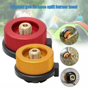 Camping Stove Butane Gas Metal Adapters Convert Fuel Canis B1X0/ Tanks Gas H DE - Bild 1 von 13