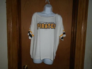 Pittsburgh Pirates Express Women's Dolman T Shirt Small NEW - Picture 1 of 3