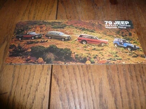 1979 Jeep Wagoneer Wrangler  CJ-5 CJ-7 Honcho Laredo Sales Brochure - Vintage - Picture 1 of 6