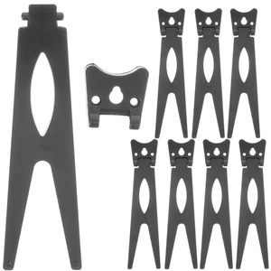 10 Pcs Photo Frame Supports Plastic Back Brackets for Desktop Display - Picture 1 of 12