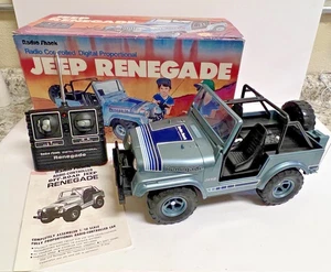 Radio Shack CJ7 Jeep Renegade 60-3089 Tandy Radio Control Vintage W Box NOS - Picture 1 of 17