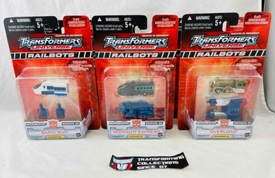 Transformers Universe 2003 Exclusive Railbots Micromaster Railracer MOSC All 6 - Image 1 of 2