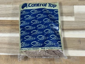 ✅VINTAGE ✅Collant di Seta ✅Control Top ✅751 ✅Regina ✅Nudo - Foto 1 di 4