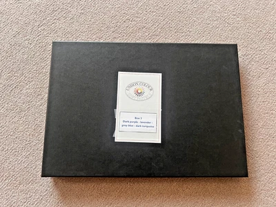 72 Unison Colour Soft Pastels Box 3 Dark Purple-Lavender-Grey Blue-Blue Turquois - Image 1 of 2