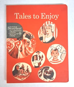 Tales to Enjoy 4th Grade StoryText Vintage 1960's Textbook Reader - Foto 1 di 4