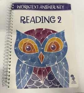 BJU Press Reading 2 Student Worktext ANSWER KEY (3rd Edition) - Picture 1 of 4