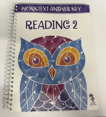 BJU Press Reading 2 Student Worktext ANSWER KEY (3rd Edition) - Image 1 of 4