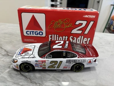 6x AUTOGRAFIADO Elliott Sadler 2000 Citgo 70s Scheme 1/24 Diecast Wood Brothers  Foto 1 de 4