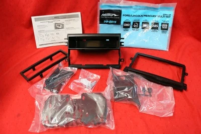 Metra 99-5815 DIN DDIN Install Kit for Select 2004-UP Ford Lincoln Mercury #N7-B - Image 1 of 4