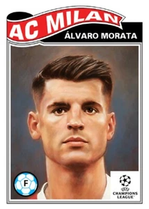 TOPPS UCC LIVING UEFA CHAMPION LEAGUE KARTE AC MILAN ALVARO MORATA #699 - Bild 1 von 1