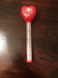 2020 Krewe of Bacchus Heart Light Up Stick 9" - Picture 1 of 4