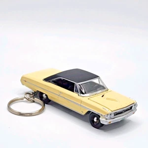 Ford Galaxie 500 XL 1964 amarillo personalizado escala 1/64 diecast 🎁gran regalo 🎁 - Imagen 1 de 7