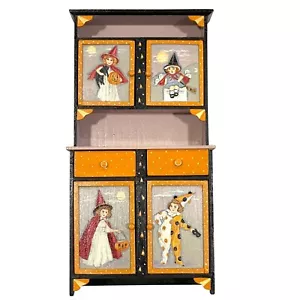 Puppenhaus Miniatur Handwerker Hemy Eppich Halloween Schrank Schrank bemalt IGMA - Bild 1 von 14