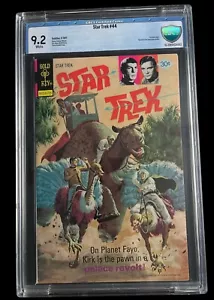Star Trek #44 CBCS 9.2 W/PGS Gold Key Comics Capt. Kirk painted Cover 1977 - Picture 1 of 5