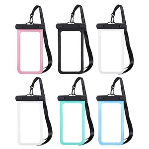 Wasserdichte Handytasche Tasche Unterwasser Handyhülle für Wandern Strand Pool Schwimmen - Bild 1 von 41